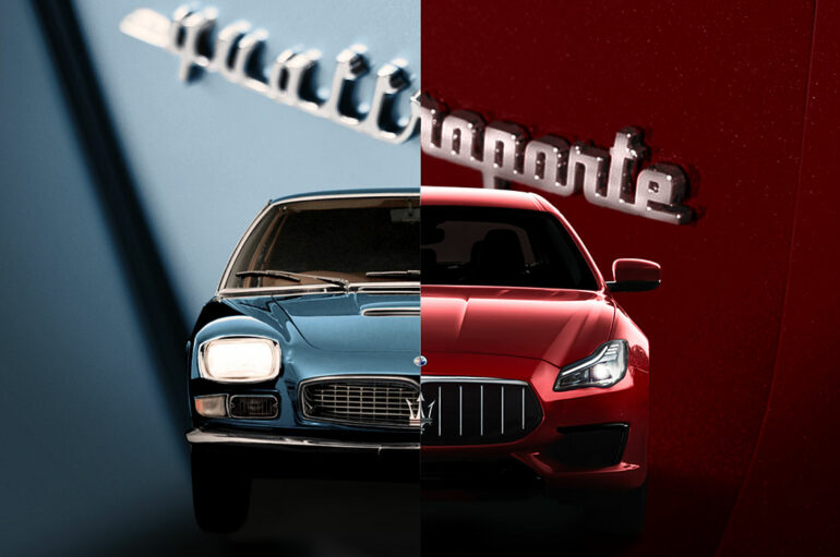 Maserati ฉลอง 60 ปี Quattroporte ซีดานหรู 6 เจเนอเรชั่น