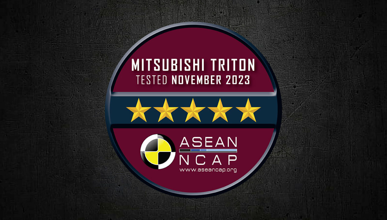 Triton มาตรฐานความปลอดภัยระดับ 5 ดาว จาก Asean NCAP