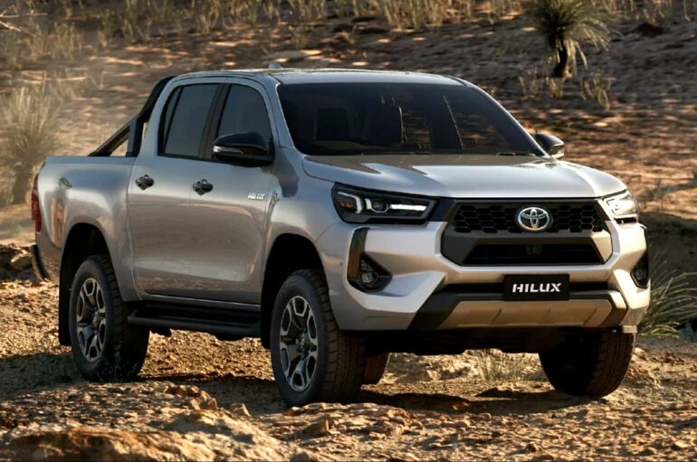 2024 Toyota Hilux ปรับโฉมอีกครั้ง มาพร้อมรุ่นดีเซล MHEV