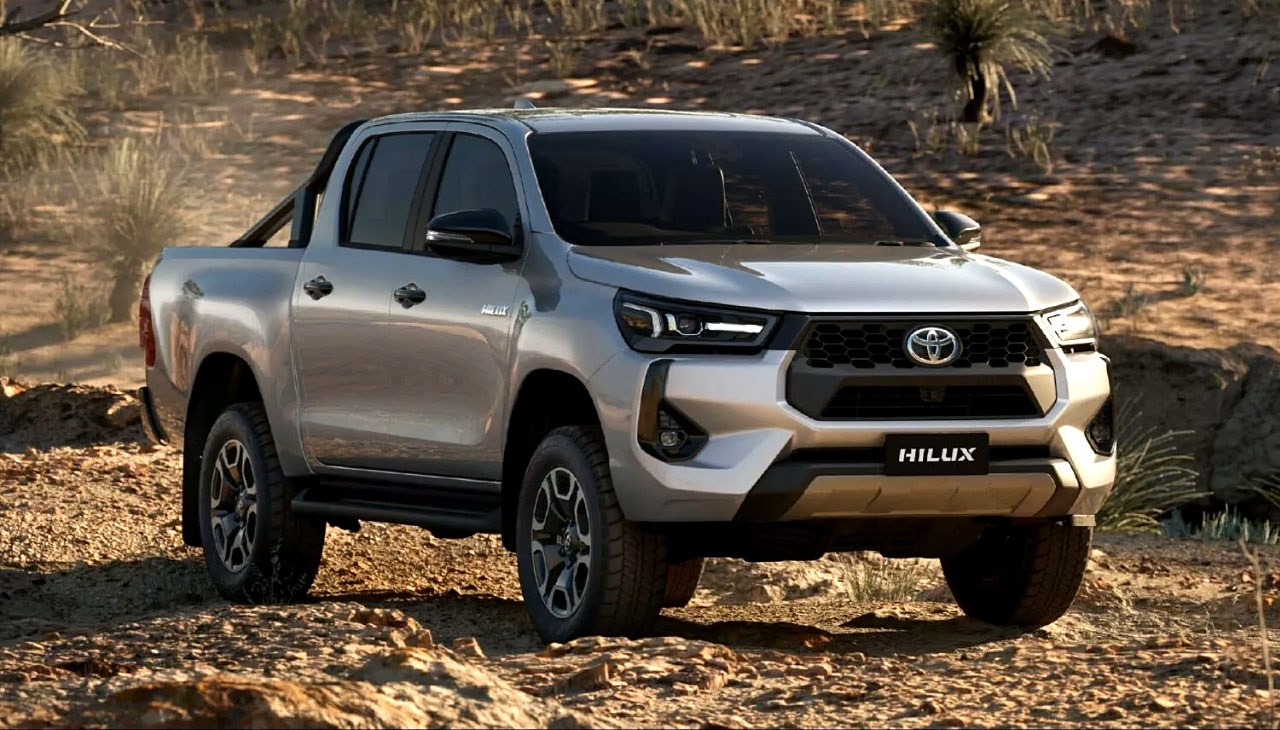 2024 Toyota Hilux ปรับโฉมอีกครั้ง มาพร้อมรุ่นดีเซล MHEV motortrivia