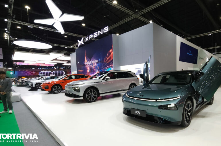 XPeng เปิดบูธโชว์รถหลายรุ่น พร้อมเปิดจอง SUV ไฟฟ้า G6 เป็นรุ่นแรก