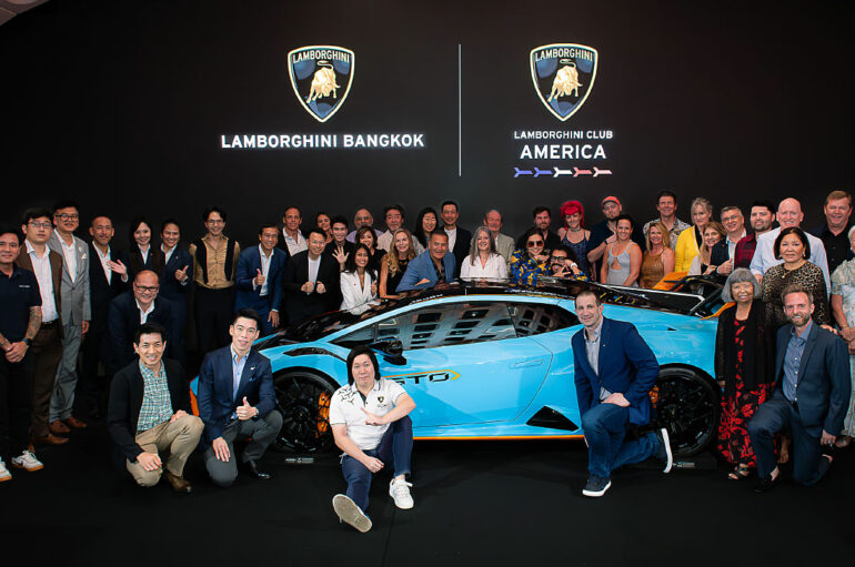Renazzo เปิดบ้านต้อนรับ Lamborghini Club America