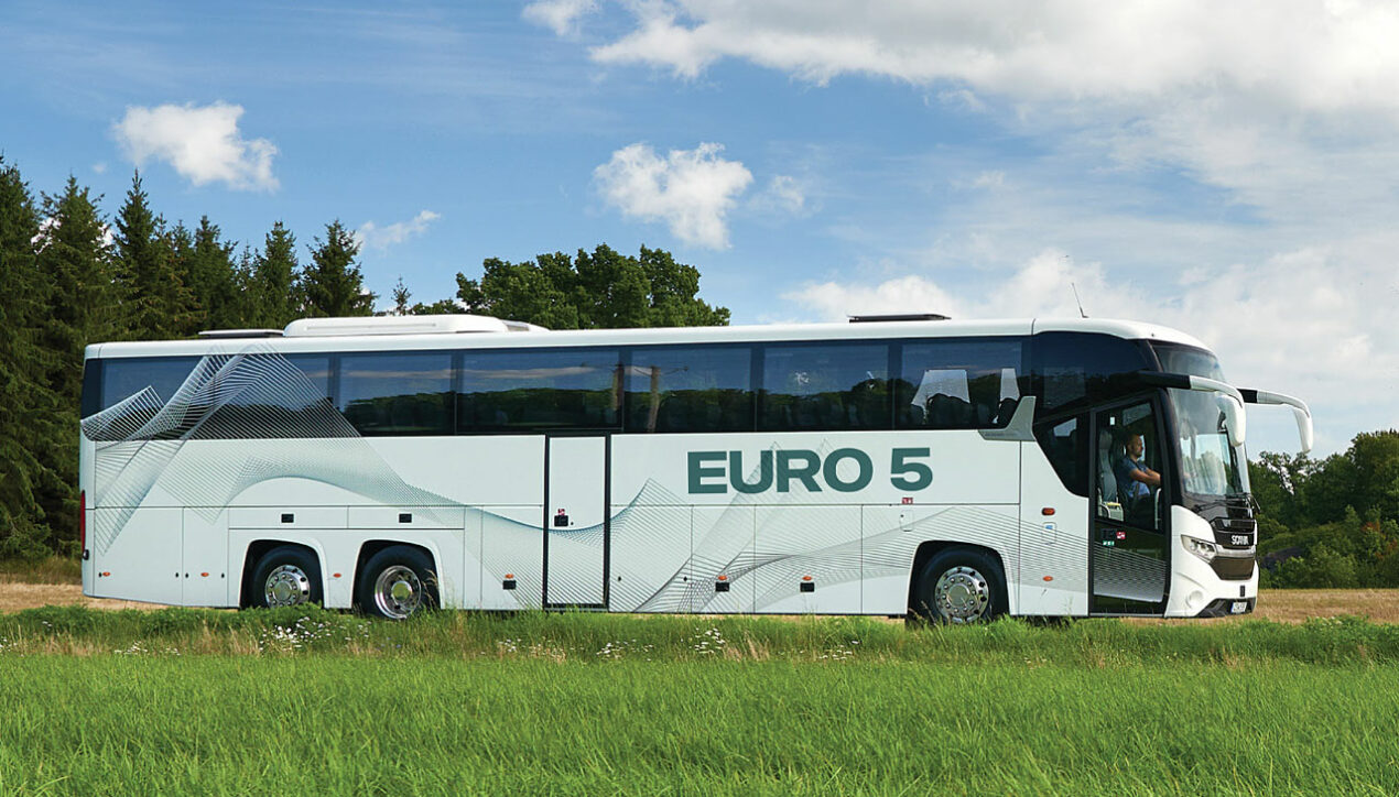Scania ส่ง New Bus Generation EU 5 รับท่องเที่ยว