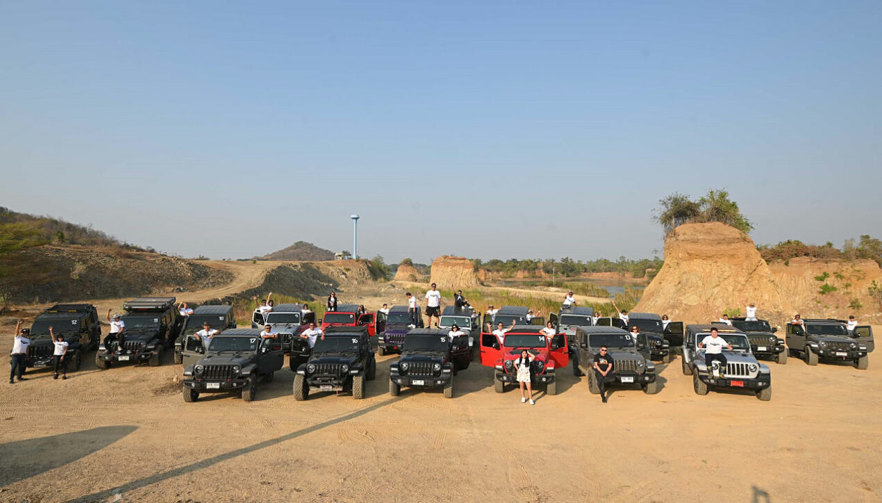 Jeep จัดกิจกรรม ‘JOC Meet: Out of town Phetchaburi’