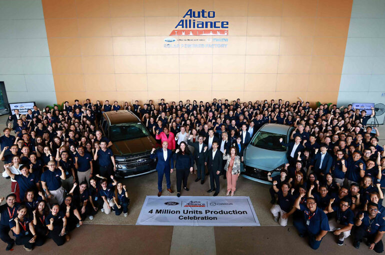 โรงงาน AutoAlliance ฉลองการผลิตรถยนต์ครบ 4 ล้านคัน