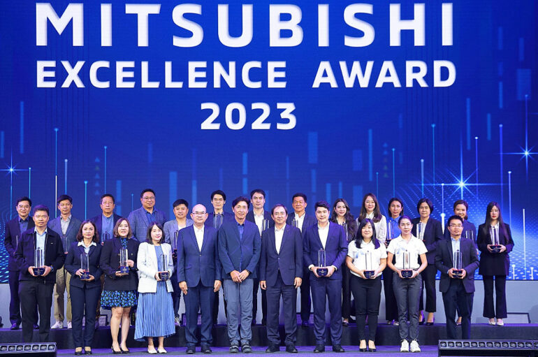 Mitsubishi ประกาศเกียรติคุณ “ผู้จำหน่ายยอดเยี่ยม” ปี 2566