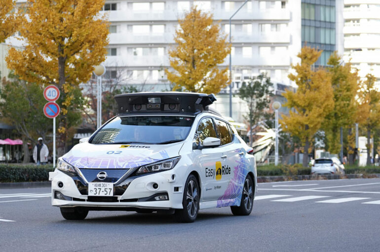 Nissan สาธิตระบบขับเคลื่อนอัตโนมัติบนถนนสาธารณะในโยโกฮาม่า