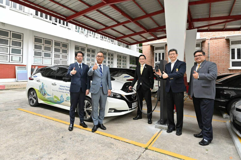 Nissan เปิดโครงการ V2G ทดสอบจ่ายไฟฟ้าจากเข้าสู่ระบบจ่ายไฟฟ้า